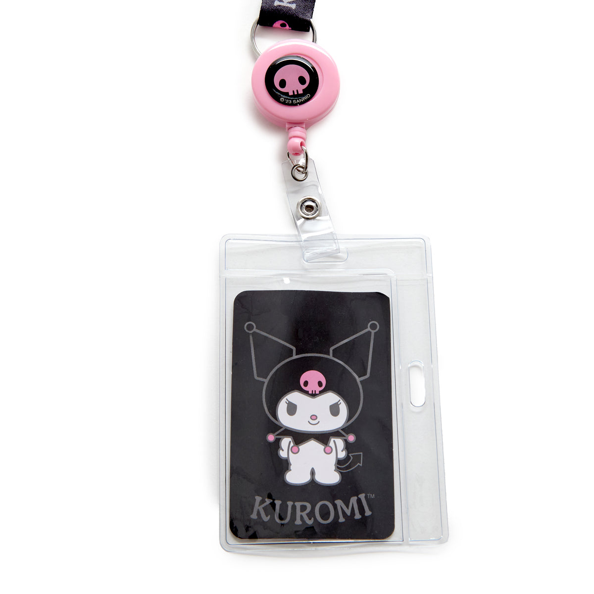 Kuromi ID Badge Holder (Kuromify Print Series) Accessory NAKAJIMA CORPORATION   