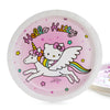 Hello Kitty Unicorn Rainbow 60-pc Party Pack Paper Tableware Silver Buffalo LLC   
