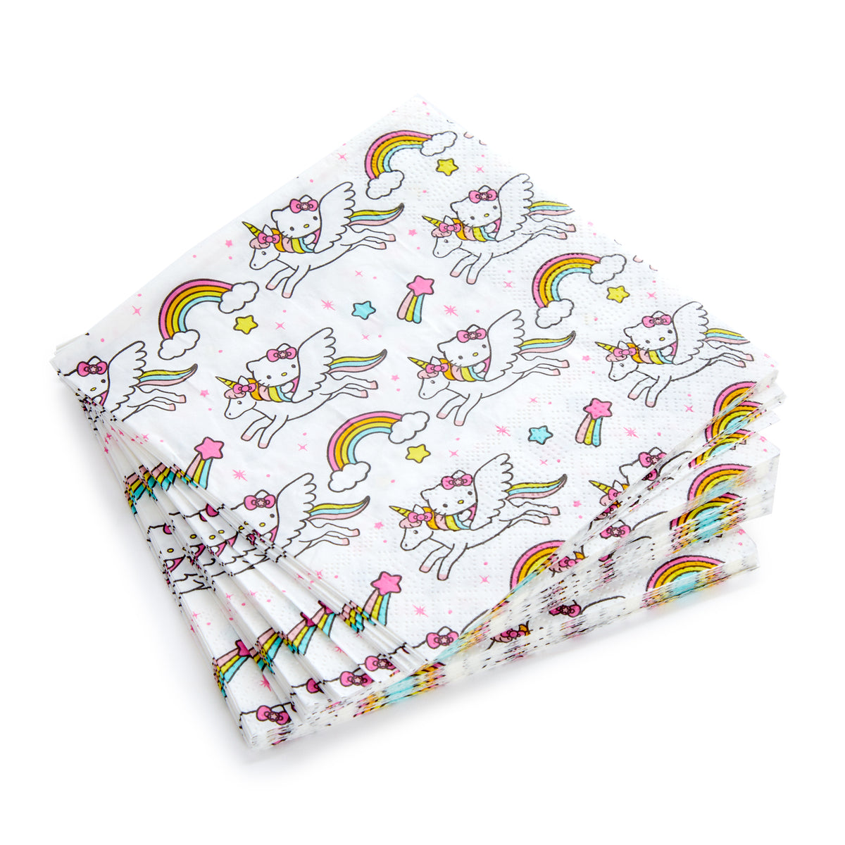 Hello Kitty Unicorn Rainbow Party Pack Seasonal Silver Buffalo LLC   