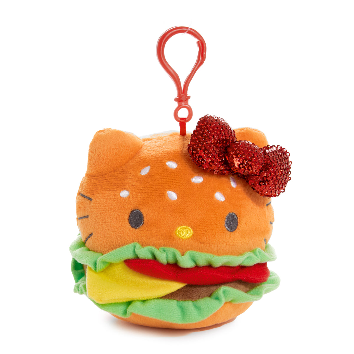 Hello Kitty Burger Mascot Clip (Classic Carhop Series) Accessory NAKAJIMA CORPORATION