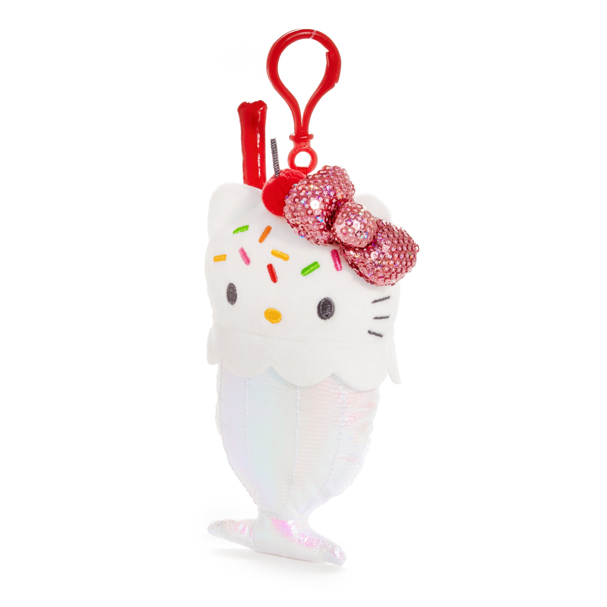 Hello Kitty Milkshake Mascot Clip (Classic Carhop Series) Accessory NAKAJIMA CORPORATION