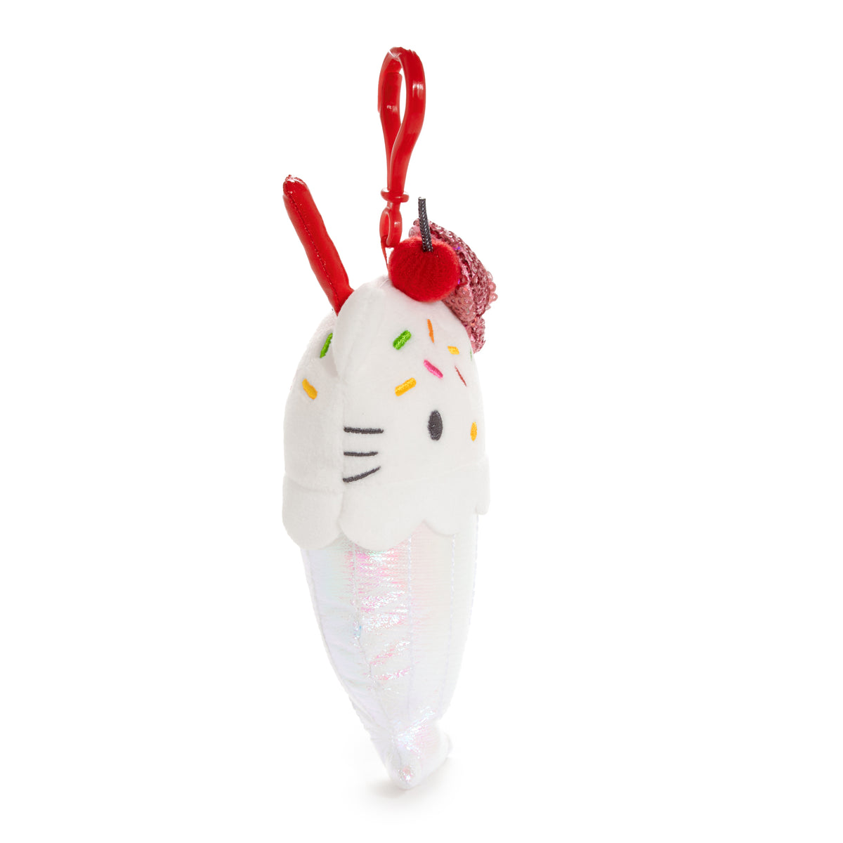 Hello Kitty Milkshake Mascot Clip (Classic Carhop Series) Accessory NAKAJIMA CORPORATION