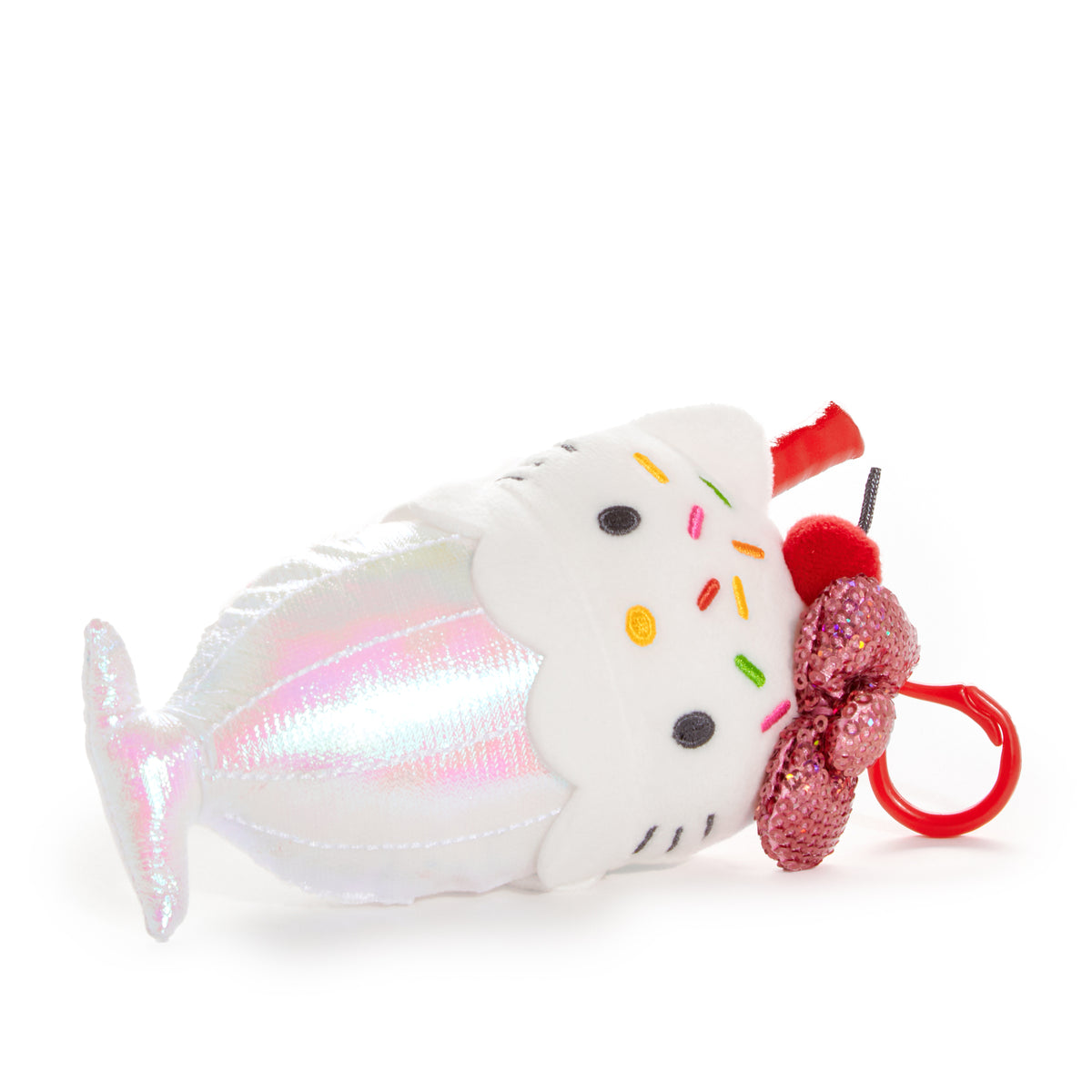 Hello Kitty Milkshake Mascot Clip (Classic Carhop Series) Accessory NAKAJIMA CORPORATION