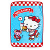 Hello Kitty Throw Blanket (Classic Carhop Series) Home Goods NAKAJIMA CORPORATION