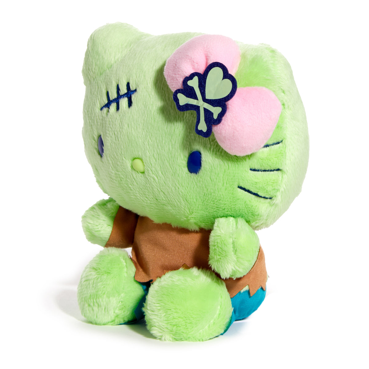 kitty様❾❶ Hello Kitty x Tokidoki Halloween Bean Doll (Pink Bow Zombie)