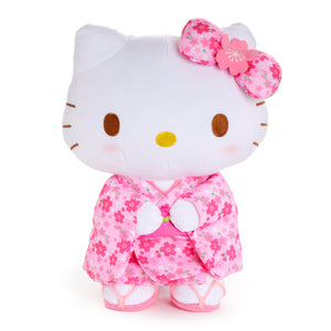 Hello Kitty 12" Pink Standing Plush (Spring Kimono Series) Plush NAKAJIMA CORPORATION