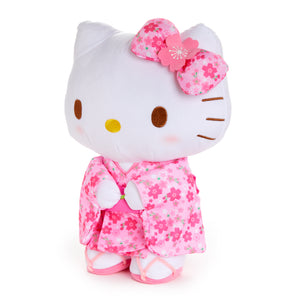 Hello Kitty 12" Pink Standing Plush (Spring Kimono Series) Plush NAKAJIMA CORPORATION