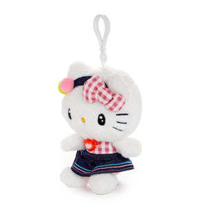 Hello Kitty Mascot Clip (Retro Denim Series) Accessory NAKAJIMA CORPORATION