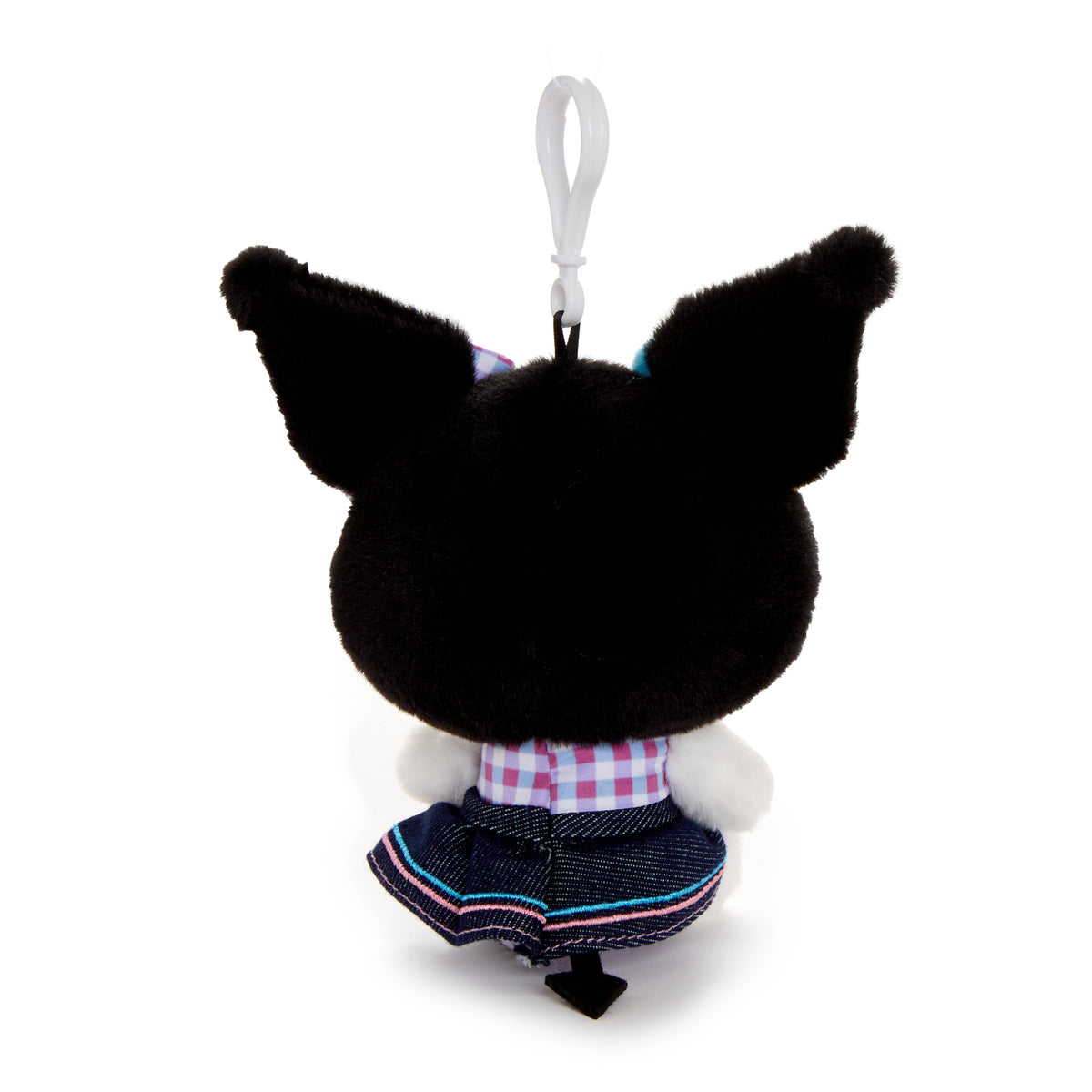 Kuromi Mascot Clip (Retro Denim Series) Accessory NAKAJIMA CORPORATION