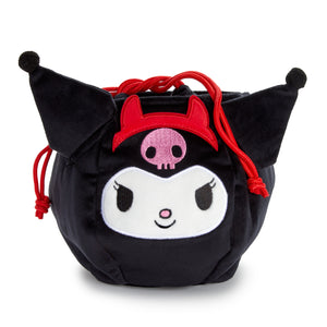 Kuromi Lil' Devil Drawstring Bag Bags BIOWORLD   