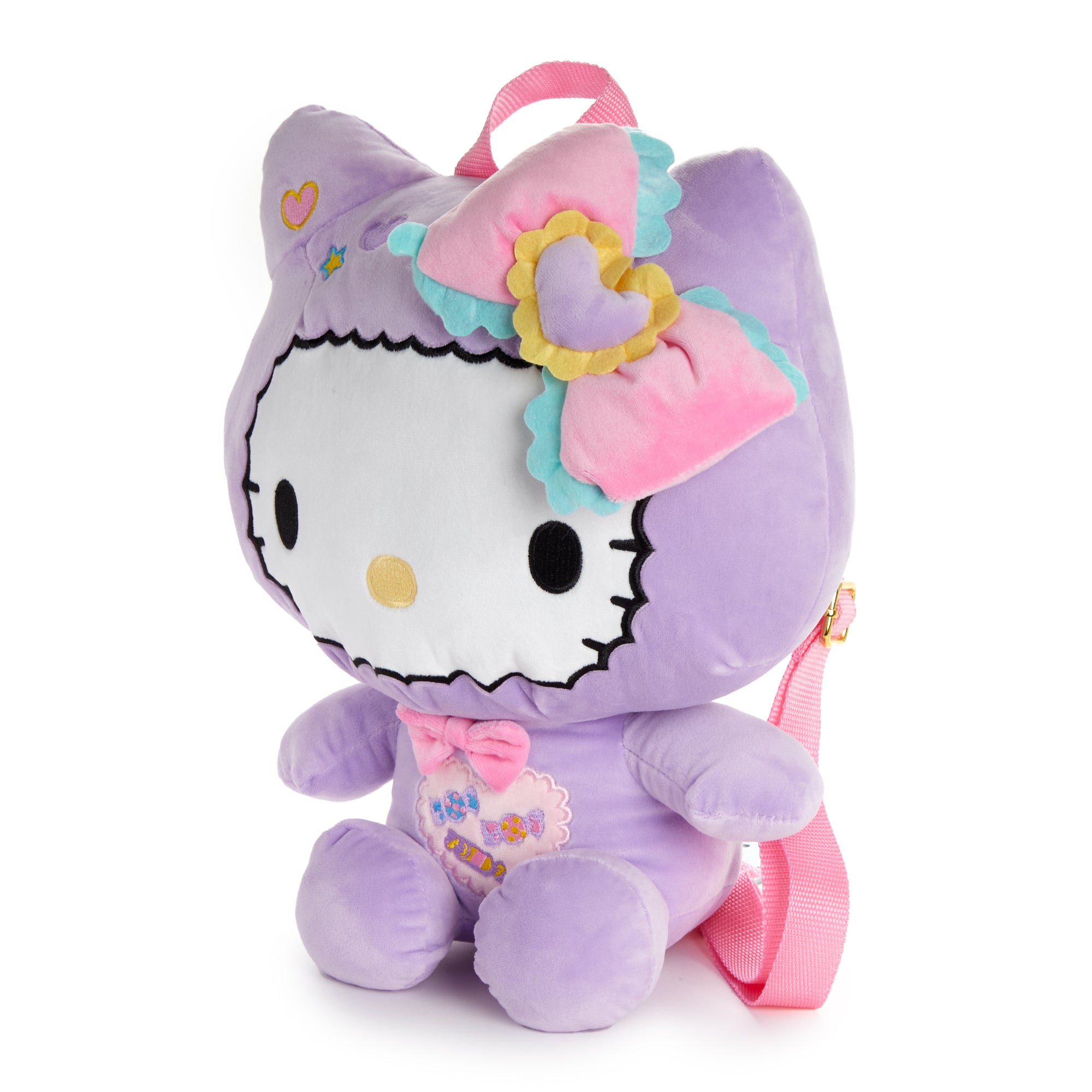 Hello Kitty Candy Plush Backpack Bags BIOWORLD   