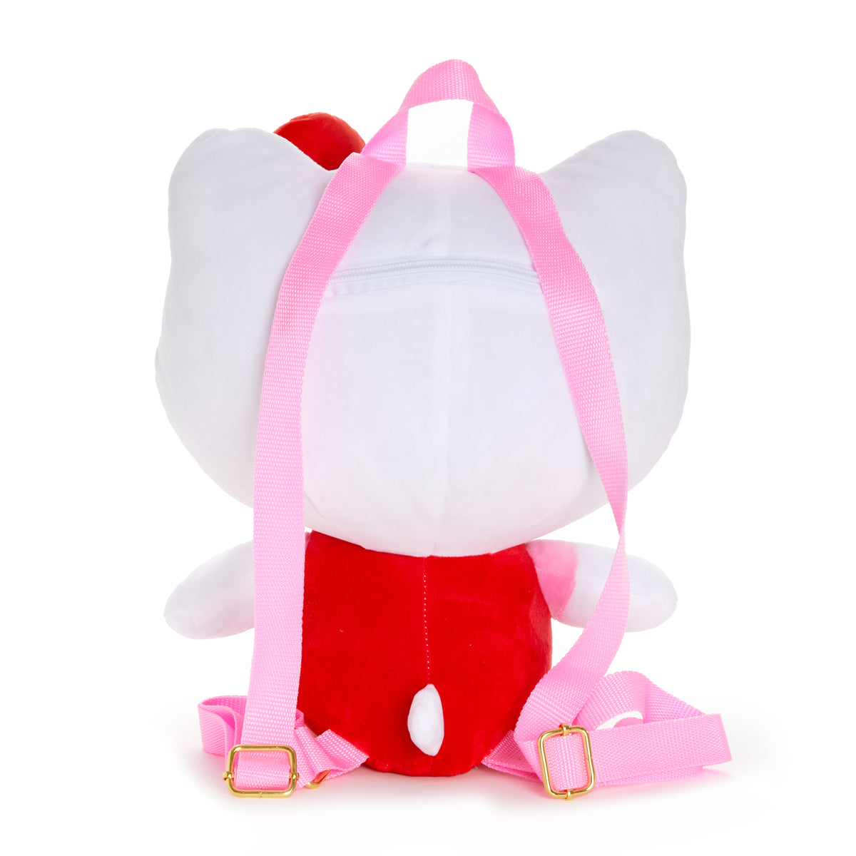Hello Kitty Classic Red Plush Backpack Bags BIOWORLD   