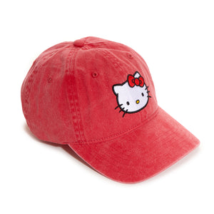 Hello Kitty Retro Pigment Wash Cap (Rose) Accessory Concept 1   