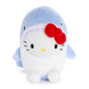 Hello Kitty Reef Blue Bean Doll Plush (Shark Series) Plush NAKAJIMA CORPORATION