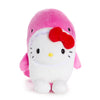 Hello Kitty Hibiscus Pink Bean Doll Plush (Shark Series) Plush NAKAJIMA CORPORATION