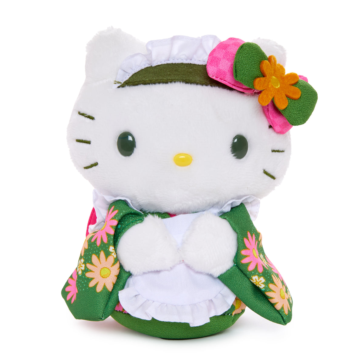 Hello Kitty 6&quot; Bean Doll Plush (Matcha Sweets Series) Plush NAKAJIMA CORPORATION   