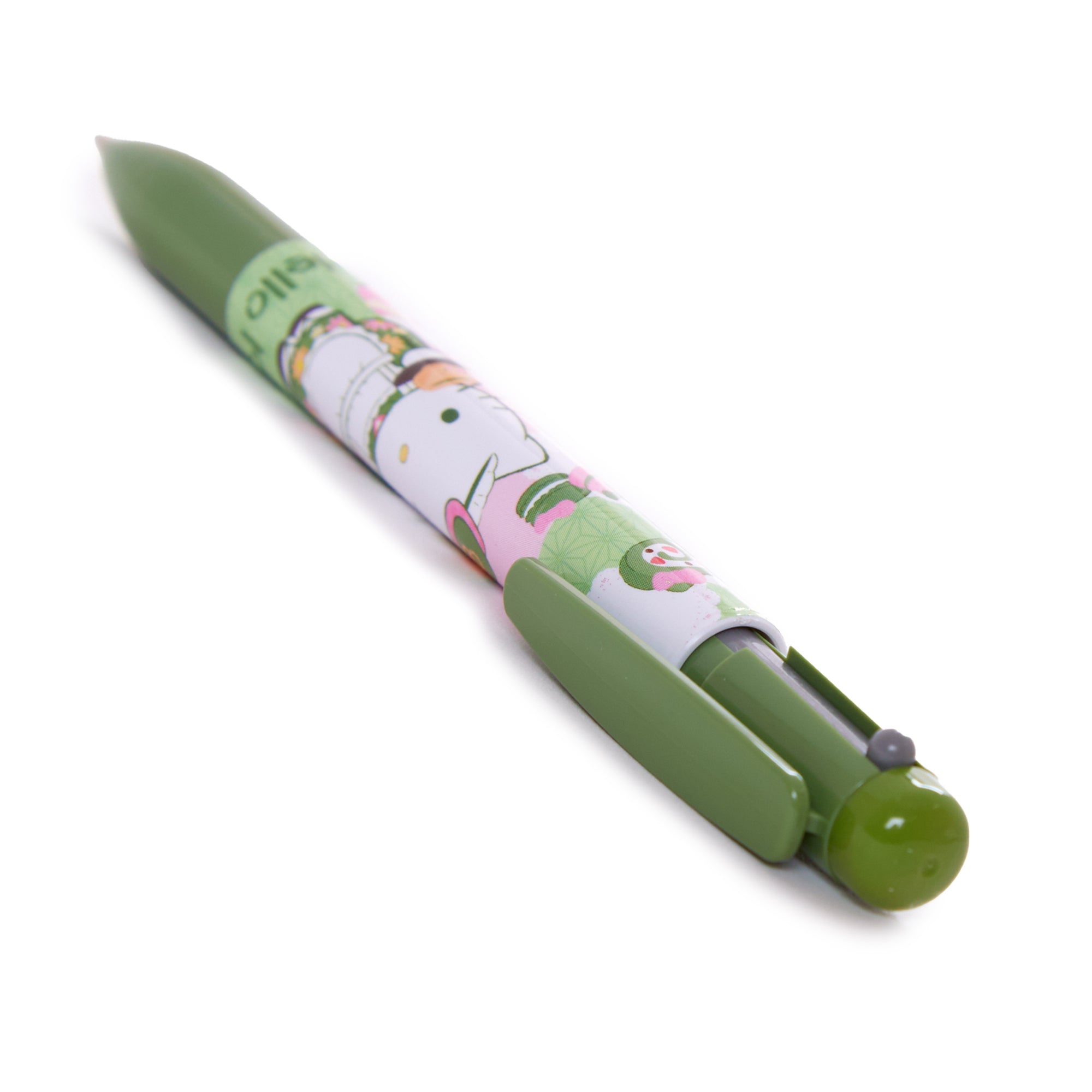 Hello Kitty 2-Way Pen and Pencil Duo (Matcha Sweets Series) Stationery NAKAJIMA CORPORATION   