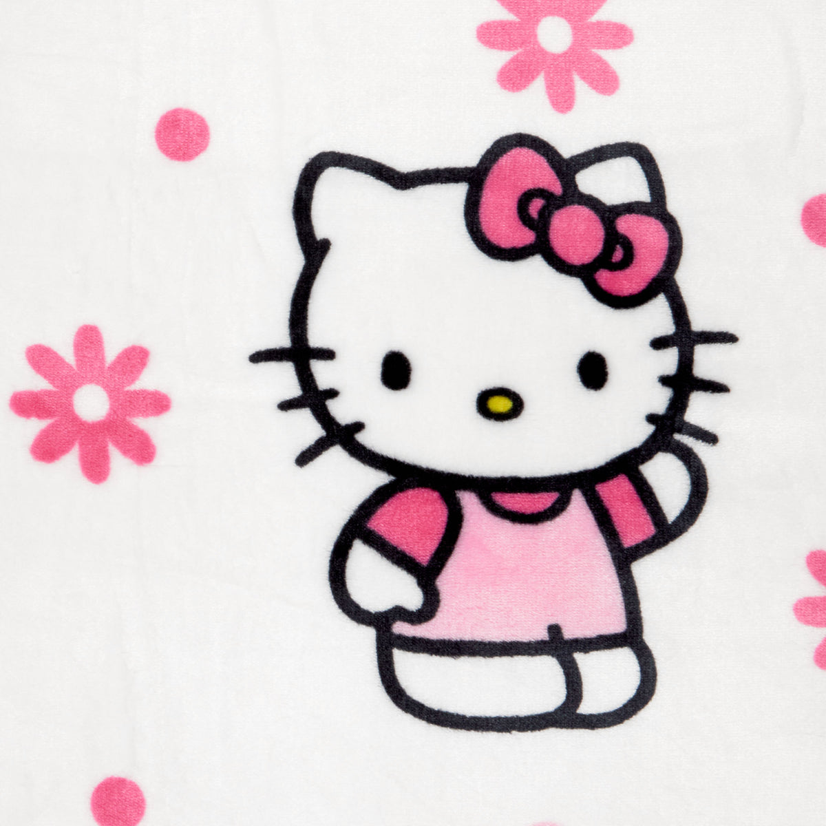 Hello Kitty Throw Blanket (Pretty Print Series) Home Goods JAY FRANCO AND SONS INC   