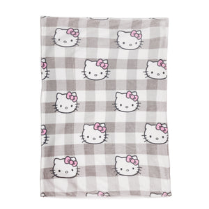 Hello Kitty Throw Blanket (Plaid Print Series) Home Goods JAY FRANCO AND SONS INC   