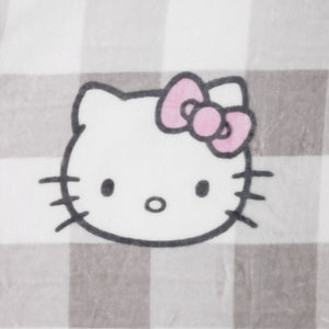 Hello Kitty Throw Blanket (Plaid Print Series) Home Goods JAY FRANCO AND SONS INC   