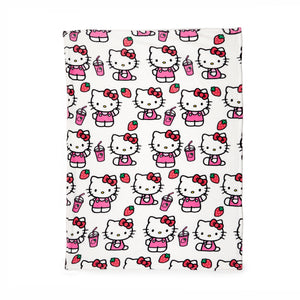 Hello Kitty Throw Blanket (Strawberry Print Series) Home Goods JAY FRANCO AND SONS INC   