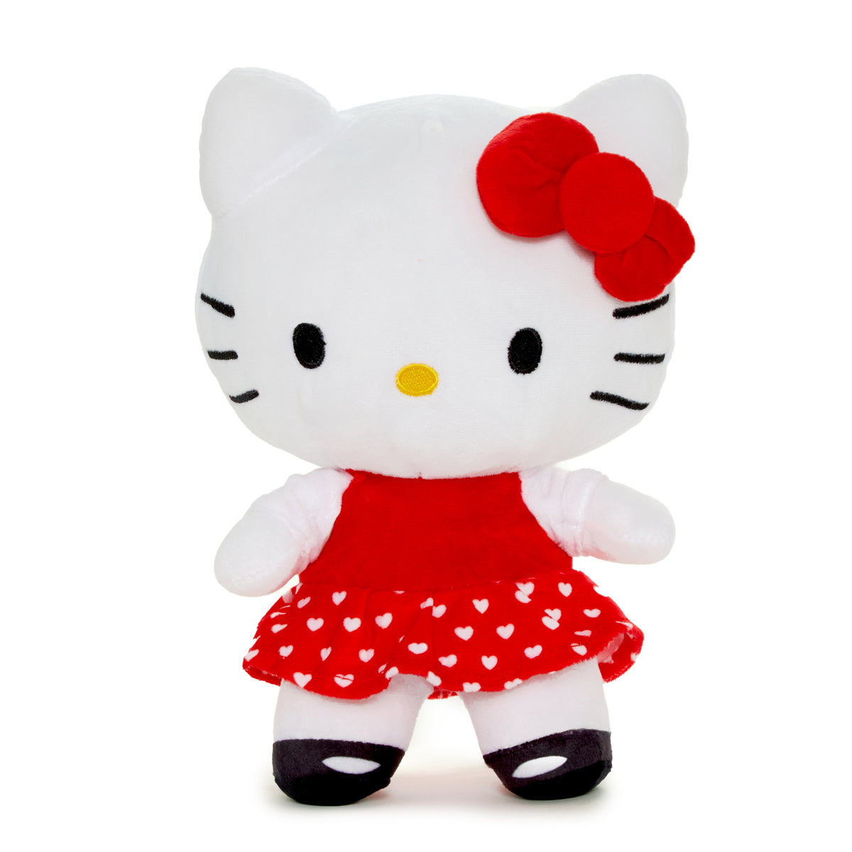 Hello Kitty 10&quot; Heart Dress Valentine Plush Plush FIESTA   