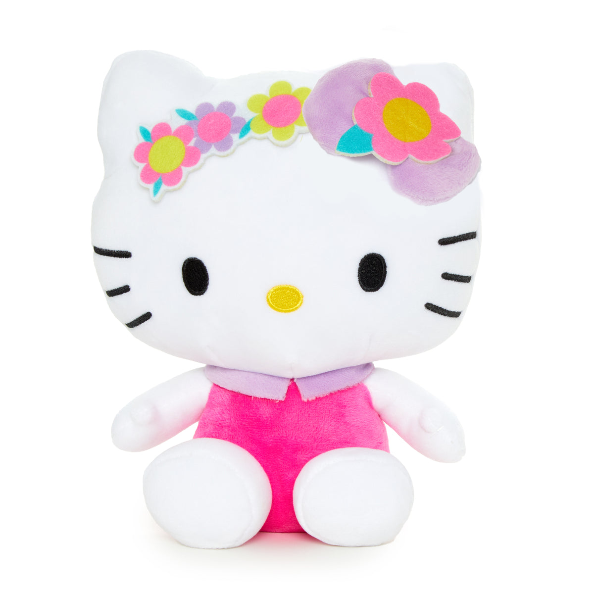 Hello Kitty 8&quot; Spring Flower Crown Plush Plush FIESTA   