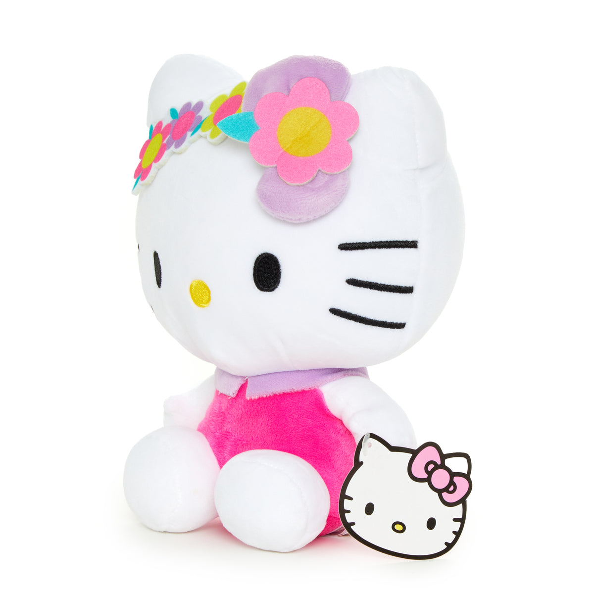 Hello Kitty 8&quot; Spring Flower Crown Plush Plush FIESTA   