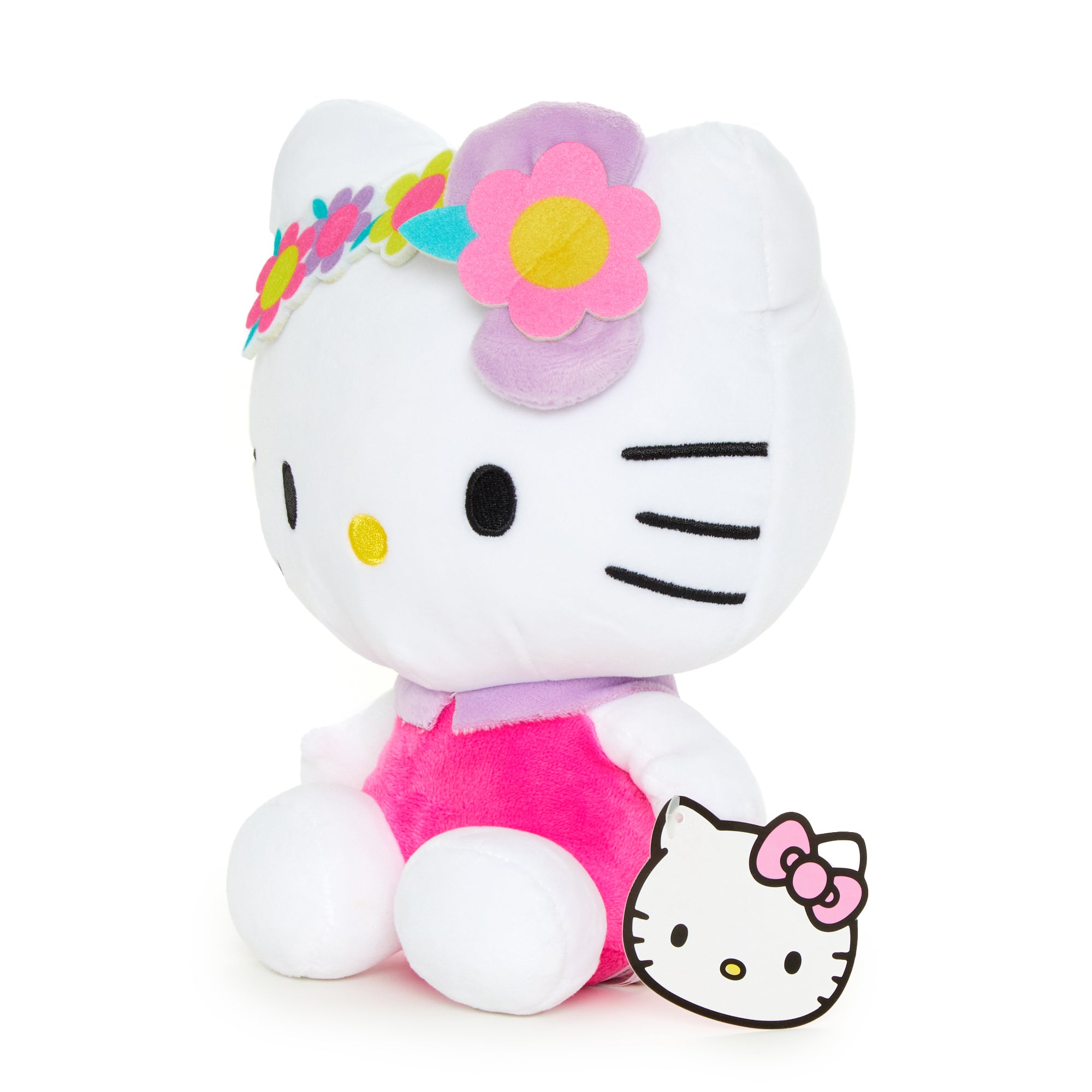 Hello Kitty 8" Spring Flower Crown Plush Plush FIESTA   