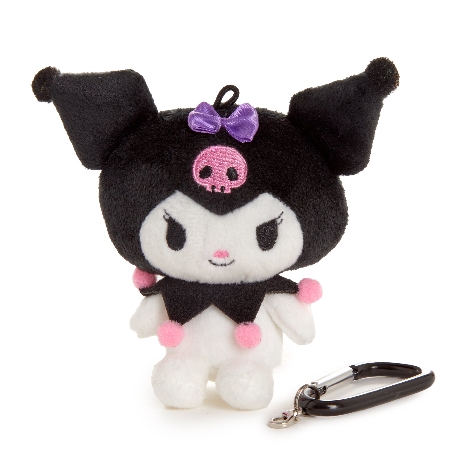 Kuromi Plush Mascot Carabiner Accessory NAKAJIMA CORPORATION   