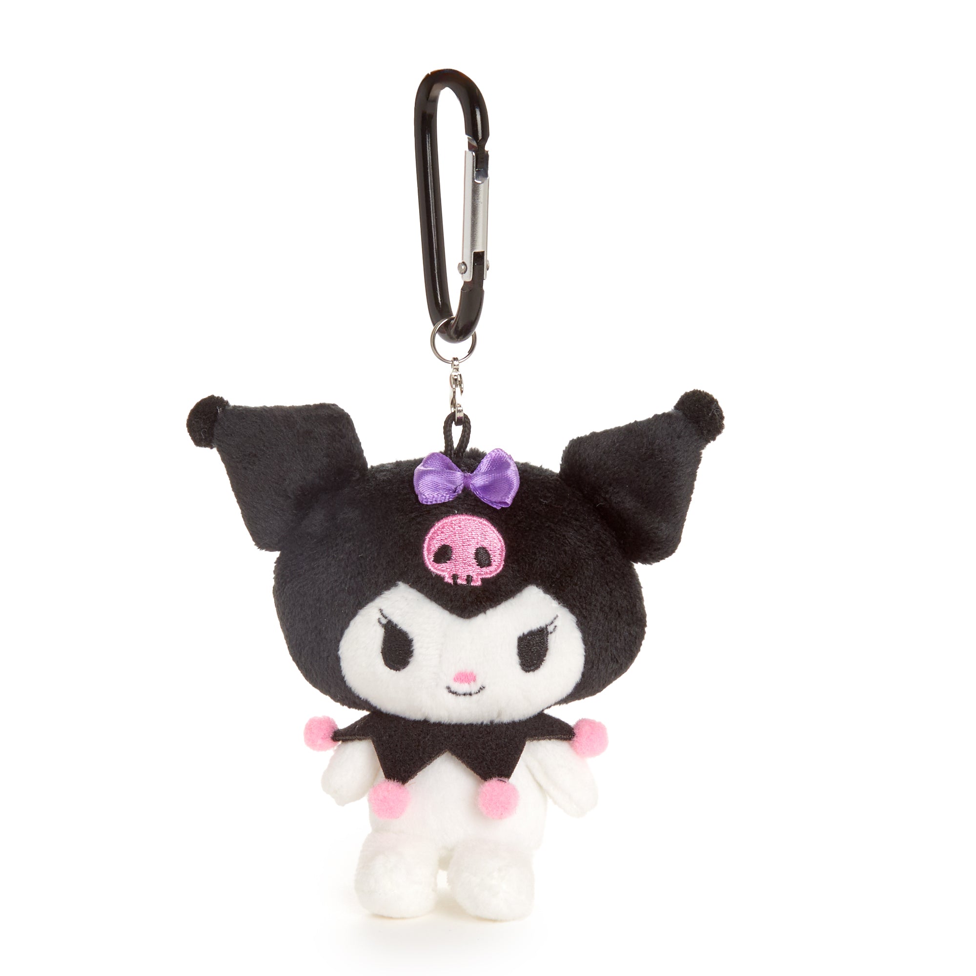 Kuromi Plush Mascot Carabiner Accessory NAKAJIMA CORPORATION   