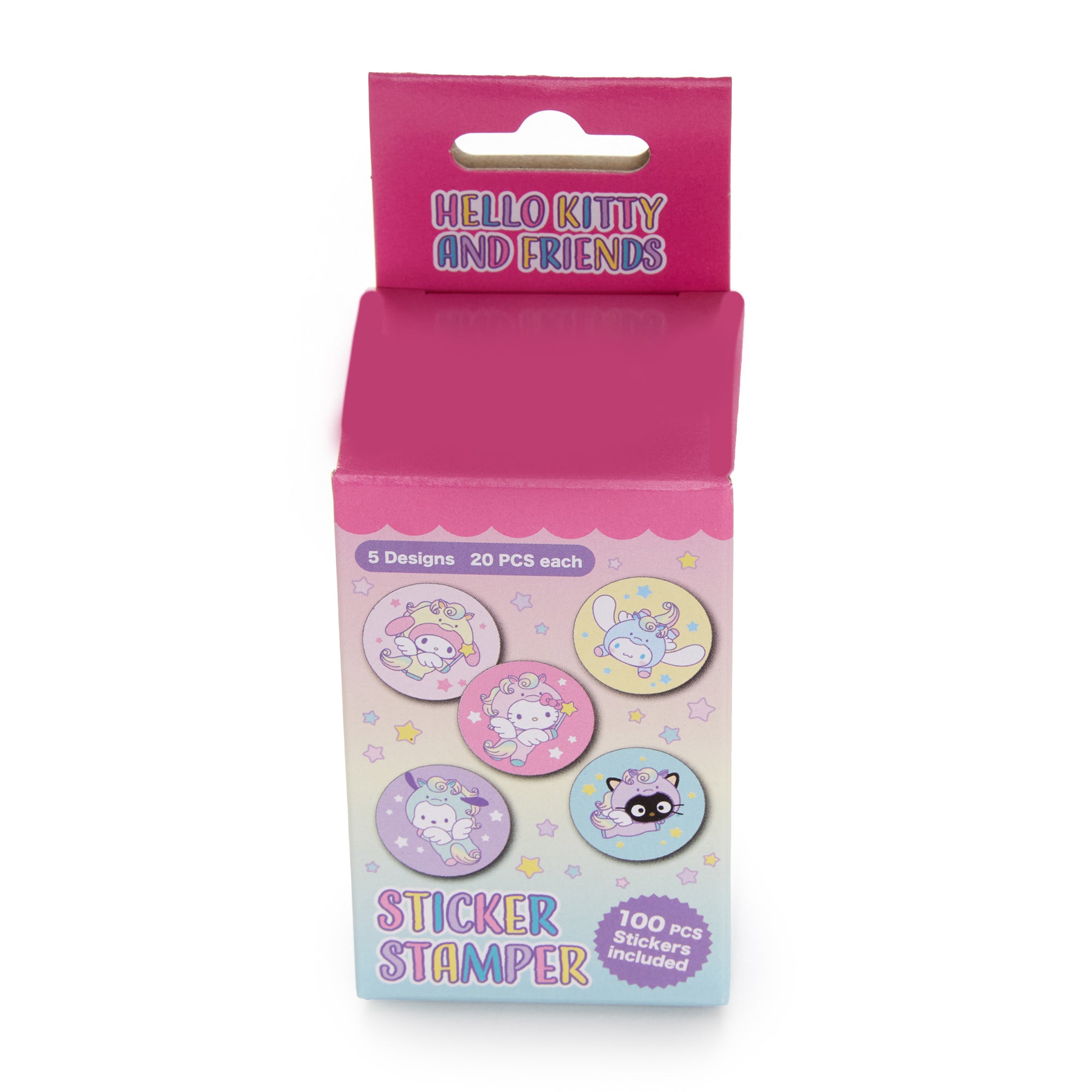 Hello Kitty and Friends Sticker Stamper (Pegasus Series) Stationery NAKAJIMA CORPORATION