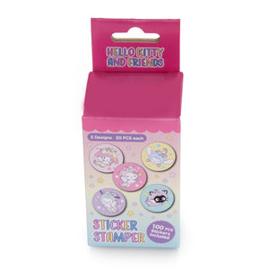 Hello Kitty and Friends Sticker Stamper (Pegasus Series) Stationery NAKAJIMA CORPORATION