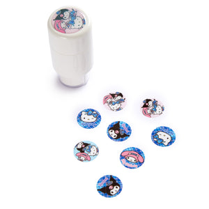 Hello Kitty and Friends Sticker Stamper (Girl Group Series) Stationery NAKAJIMA CORPORATION