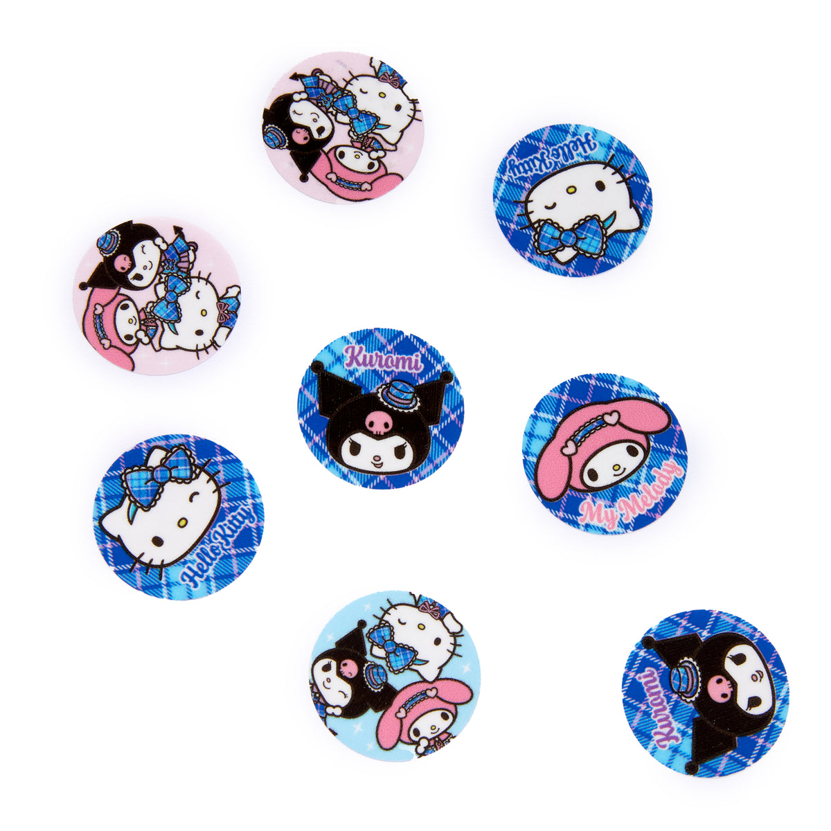 Hello Kitty and Friends Sticker Stamper (Girl Group Series) Stationery NAKAJIMA CORPORATION