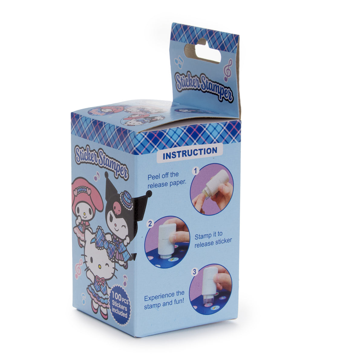 Hello Kitty and Friends Sticker Stamper (Girl Group Series) Stationery NAKAJIMA CORPORATION