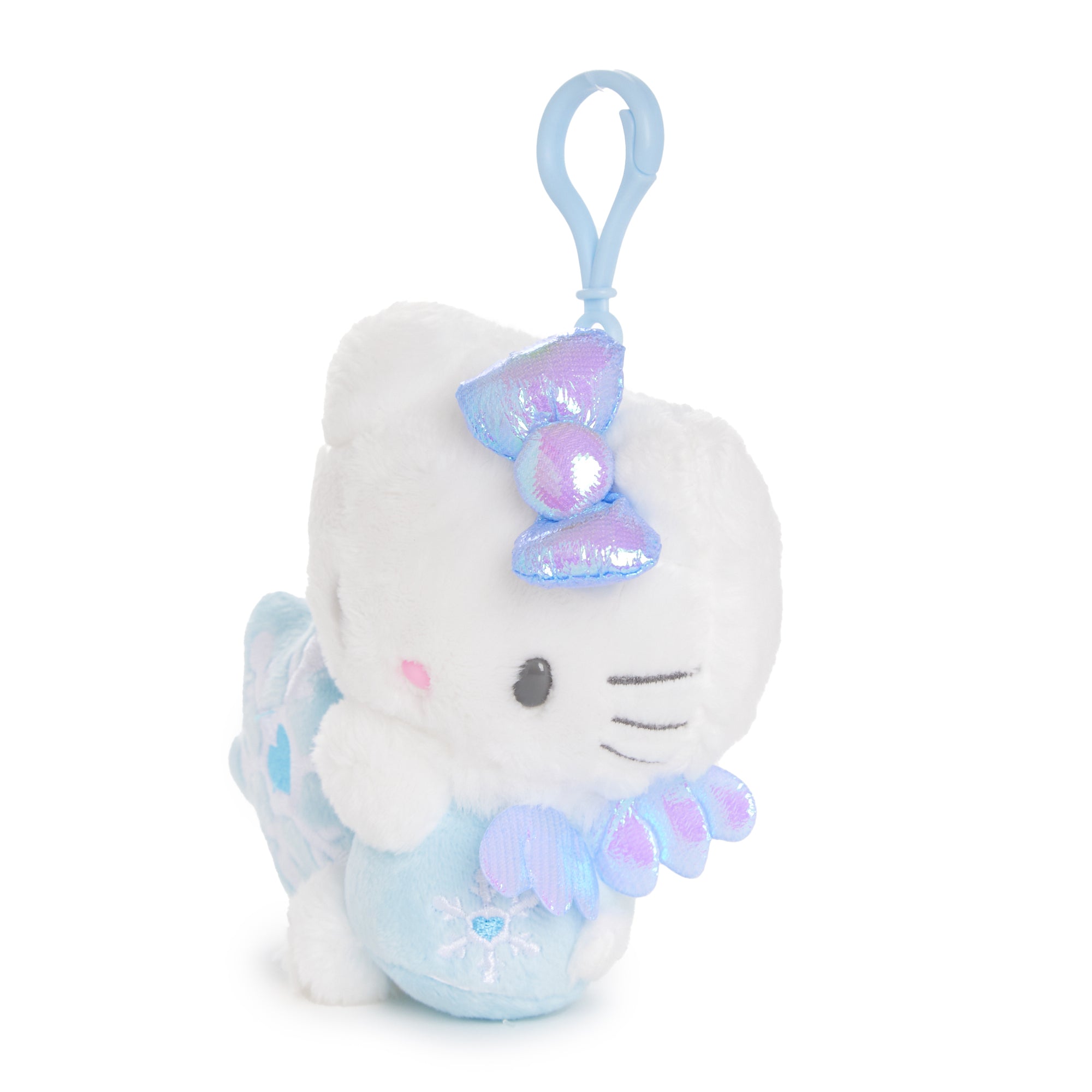 Hello Kitty Plush Mascot Clip (Snow Angel Series) Plush NAKAJIMA CORPORATION