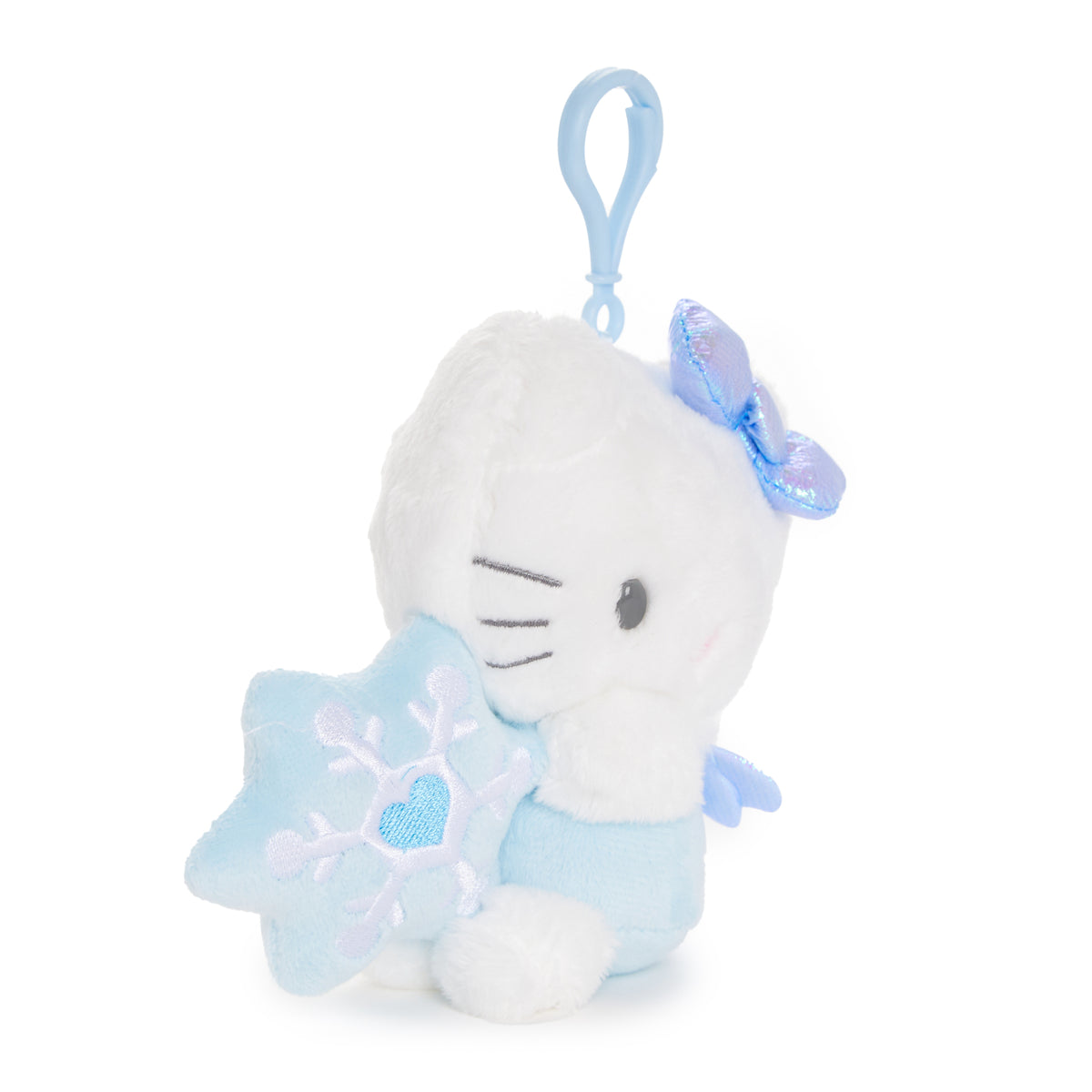 Hello Kitty Plush Mascot Clip (Snow Angel Series) Plush NAKAJIMA CORPORATION