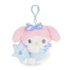 My Melody Plush Mascot Clip (Snow Angel Series) Plush NAKAJIMA CORPORATION