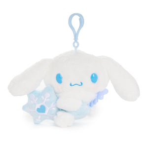 Cinnamoroll Plush Mascot Clip (Snow Angel Series) Plush NAKAJIMA CORPORATION