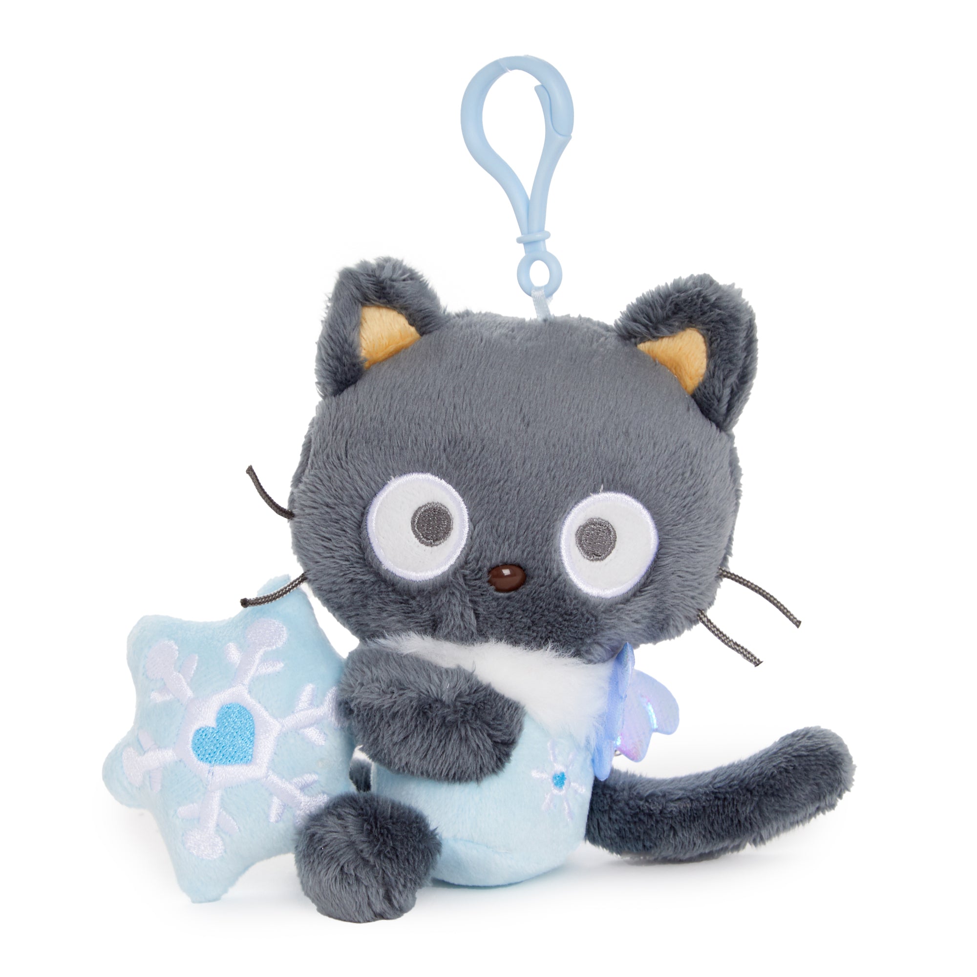 Chococat Plush Mascot Clip (Snow Angel Series) Plush NAKAJIMA CORPORATION