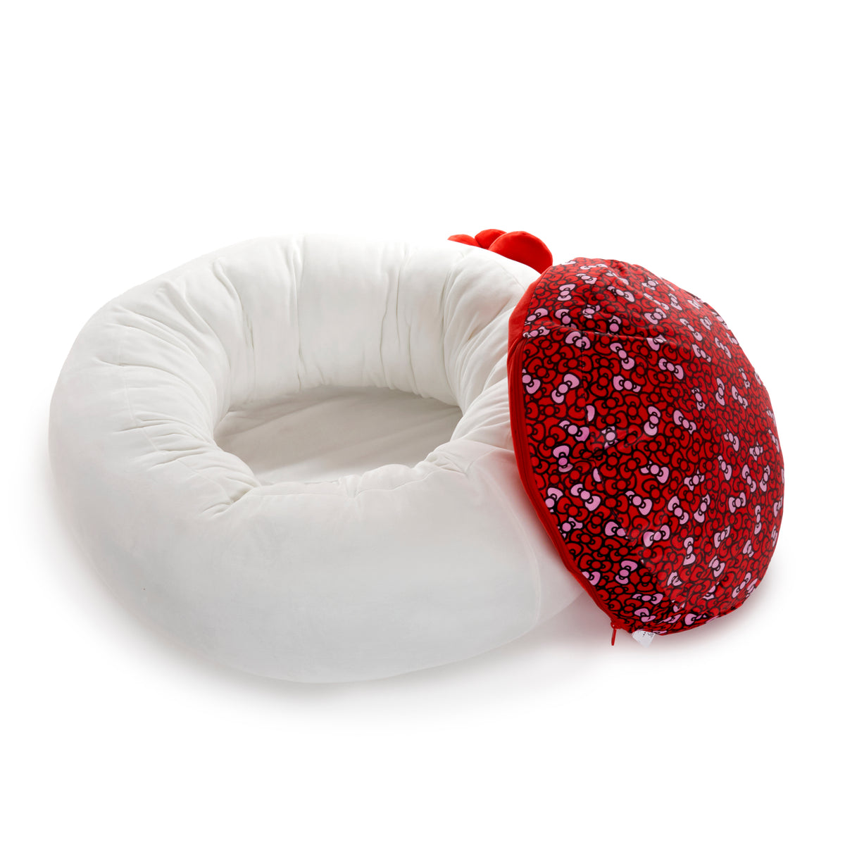Hello Kitty Classic Pet Bolster Bed (Large) Home Goods Jazwares LLC   