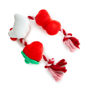 Hello Kitty Pet Rope Toy (Strawberry and Bows) Home Goods Jazwares LLC   