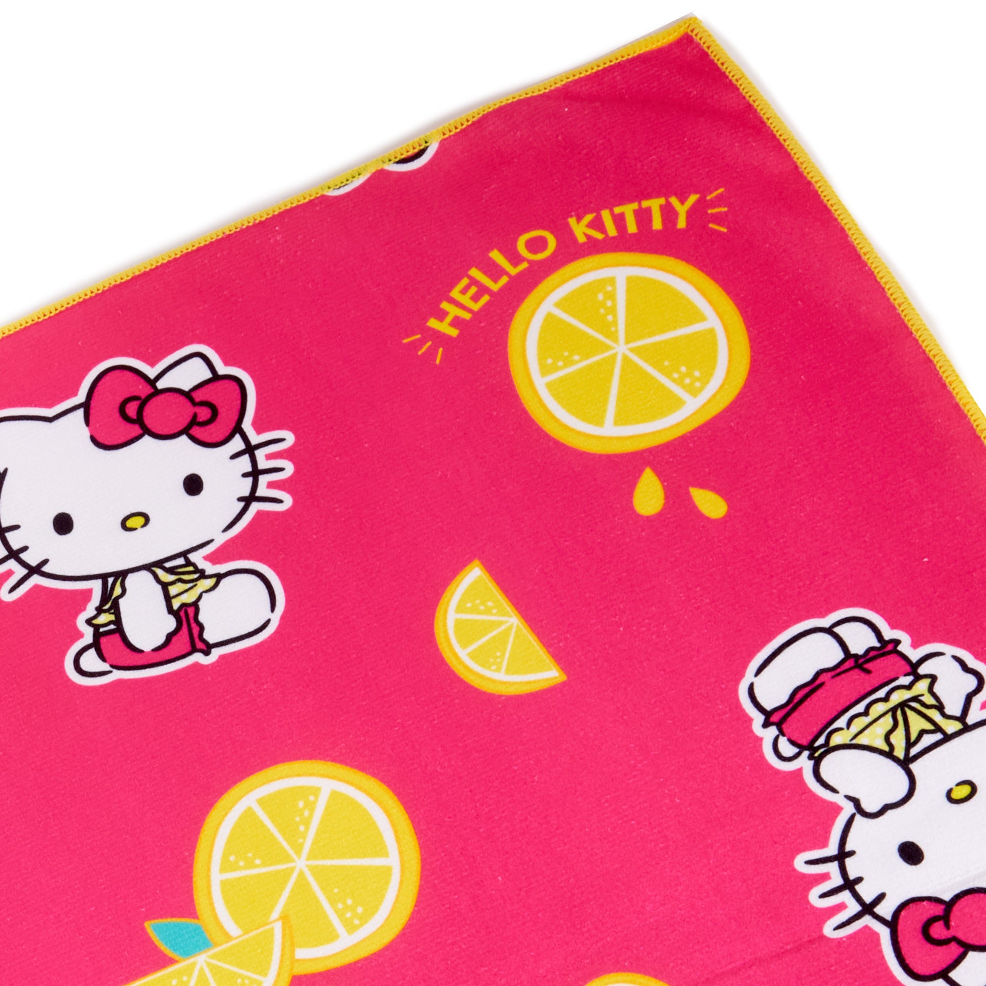 Hello Kitty Pink Lemonade Beach Towel Beach Towel NAKAJIMA CORPORATION   
