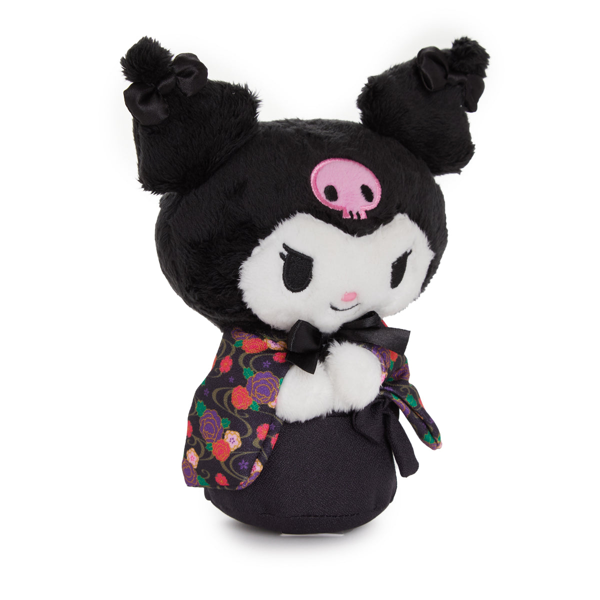 Kuromi Bean Doll Plush (Hakama Series) Plush NAKAJIMA CORPORATION