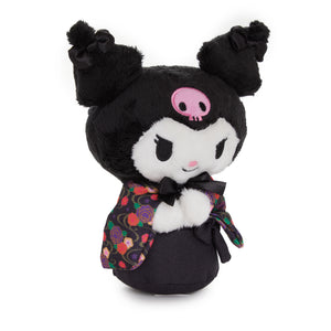 Kuromi Bean Doll Plush (Hakama Series) Plush NAKAJIMA CORPORATION