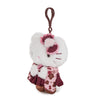 Hello Kitty Plush Mascot Clip (Hakama Series) Accessory NAKAJIMA CORPORATION