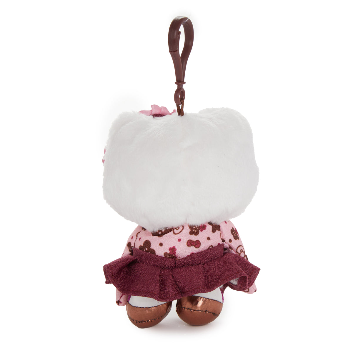 Hello Kitty Plush Mascot Clip (Hakama Series) Accessory NAKAJIMA CORPORATION