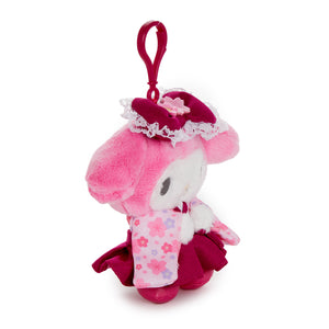 My Melody Plush Mascot Clip (Hakama Series) Accessory NAKAJIMA CORPORATION