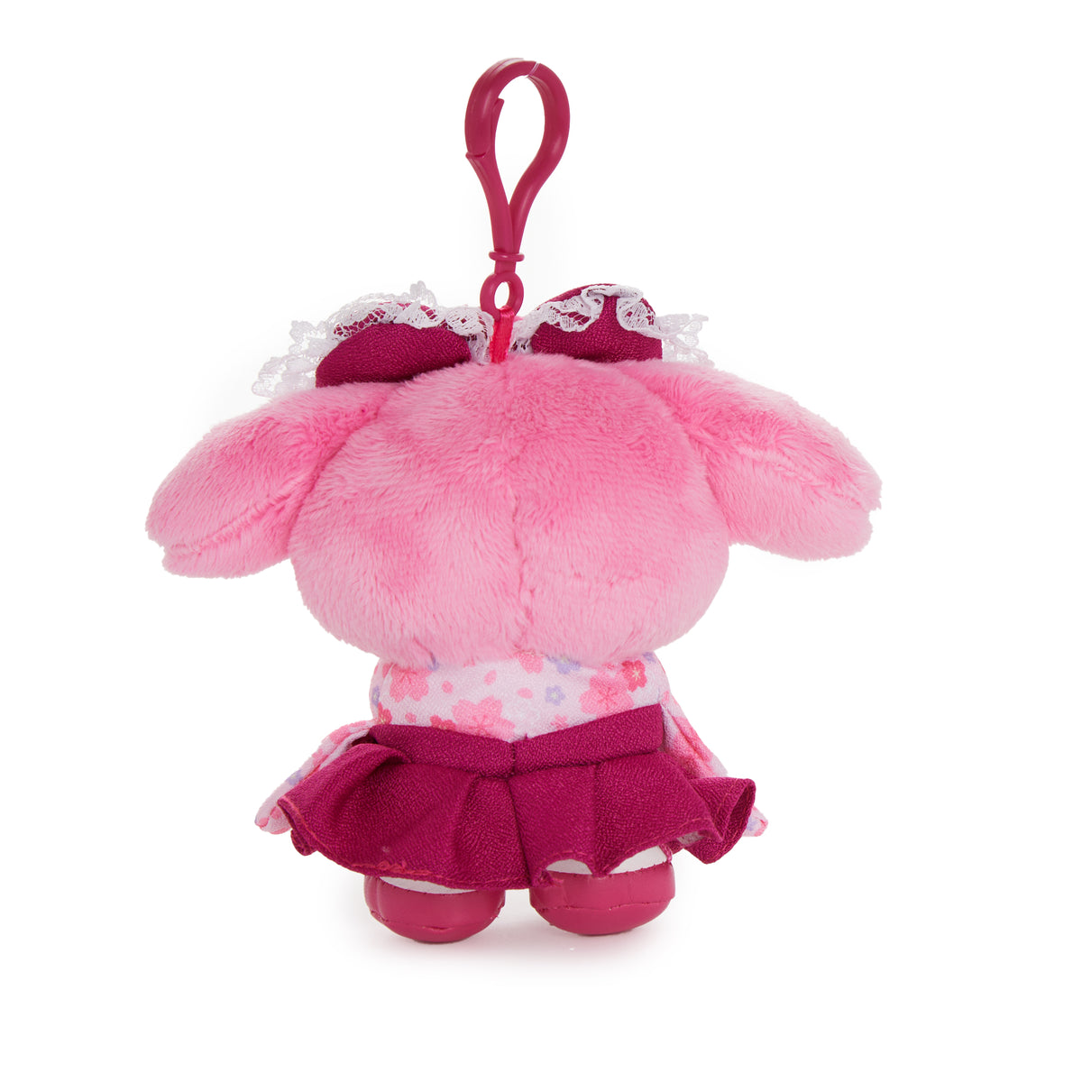 My Melody Plush Mascot Clip (Hakama Series) Accessory NAKAJIMA CORPORATION